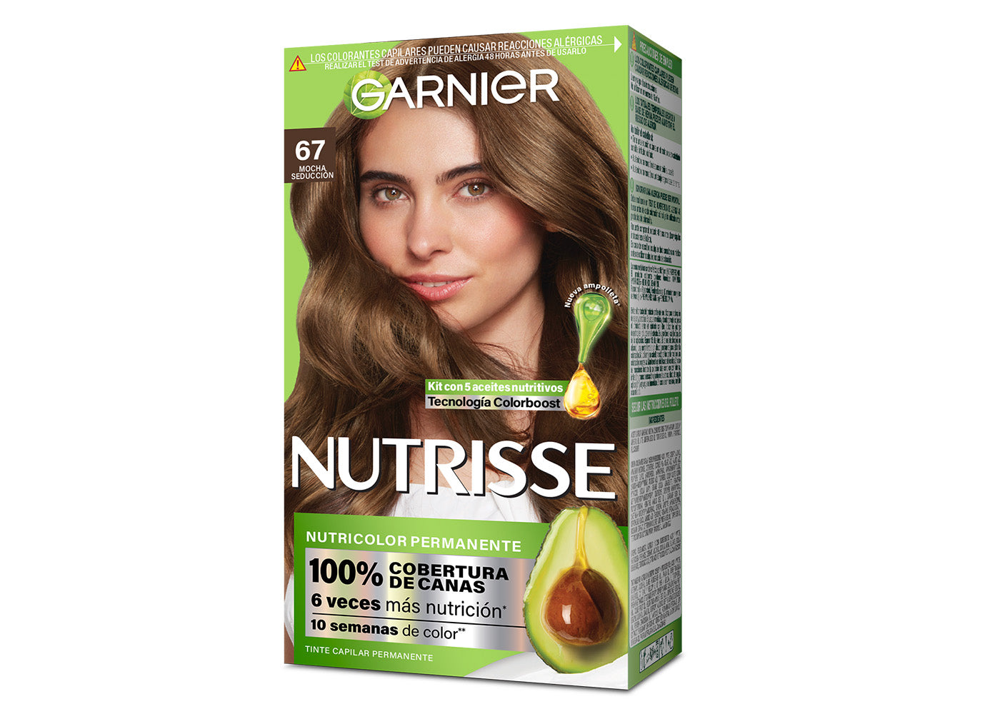 Tinte 67 Mocha Seducción Nutrisse Regular